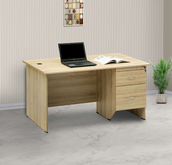 Cabal Writing Table With 2 Drawers