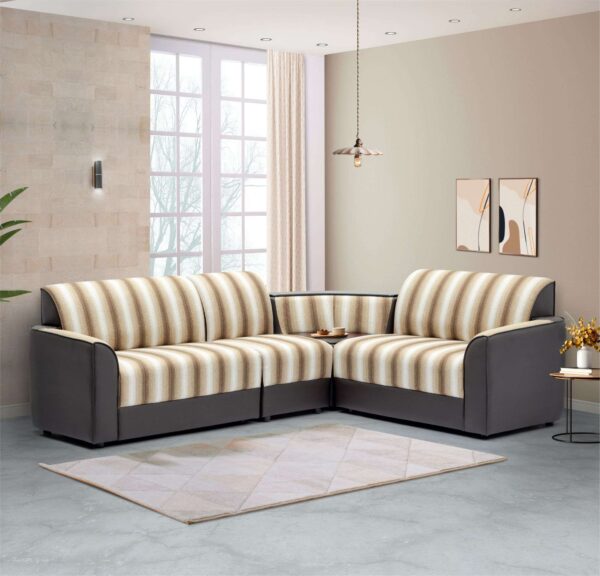 Leco Corner Sofa - Fabric