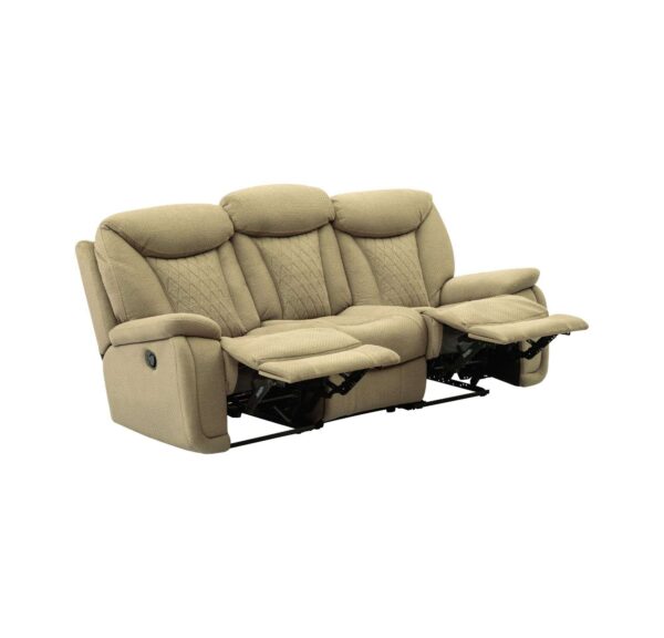 Alliston Fabric Sofa Set with 4 Recliners - Image 3