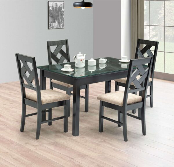 Canton 4 Seater Dining Table Set